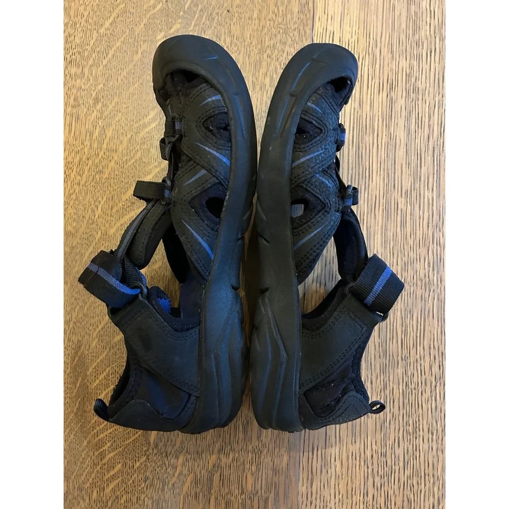 Merrell Hydro Sandals – Size 5 – Black‎ & Blue Leather Uppers - Picture 5 of 7